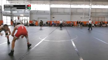 110 lbs Round 1 - Jacob Puma, Donahue Wrestling Academy vs Zachary Harris, Pursuit