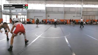 110 lbs Round 1 - Jacob Puma, Donahue Wrestling Academy vs Zachary Harris, Pursuit
