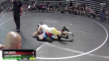 105 lbs Quarterfinals (8 Team) - Logan Schweitzer, Nebraska Maize vs Jack Jenkins, North Dakota 2