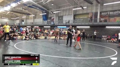113 lbs Cons. Round 3 - Jimmy Singleton, Well Trained vs Anthony Oubre, Crusader Wrestling Club