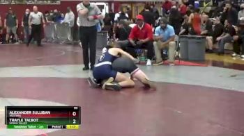 170 lbs Semifinal - Trayle Talbot, Spring Valley vs Alexander Sulliban, Western