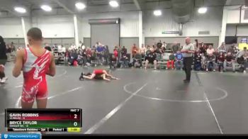 72 lbs Finals (2 Team) - Gavin Robbins, Scanlan vs Bryce Taylor, Ranger WC