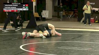 197 lbs Quarterfinal - Wolfgang Frable, Army West Point vs Payton Thomas, Navy