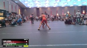 92 lbs Round 3 (4 Team) - Liam Jones, East Kansas Eagles vs Cutter Perryman, Untouchables