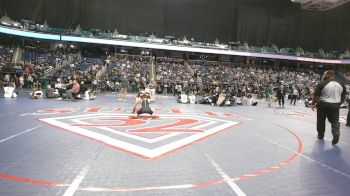 6A 120 lbs Cons. Round 1 - Jacob Bone, Southeast Guilford High School vs Garrett Moses, Jacksonville High School