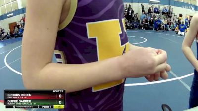 49 lbs Placement - Nash Probst, East Noble TUF vs Logan Ling, Hobart Wrestling Club