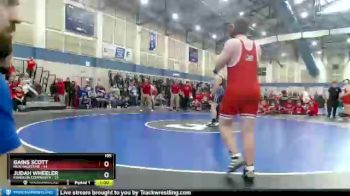 195 lbs Round 2 (4 Team) - Gains Scott, New Palestine vs Judah Wheeler, Franklin Community