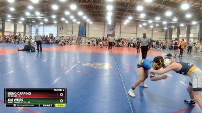 88 lbs Rd# 5- 3:45pm Friday Final Pool - Kai Weiss, West Coast Elite vs Geno Carpino, PA Silver