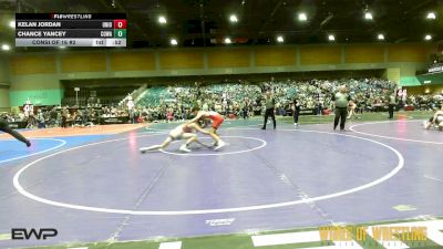 138 lbs Consi Of 16 #2 - Kelan Jordan, Union vs Chance Yancey, COWA