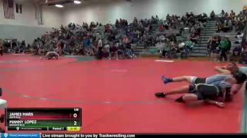 138 lbs Cons. Round 2 - Manny Lopez, Broomfield vs James Mars, Bayfield