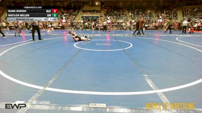 80 lbs Round Of 64 - Hank Gorski, Westshore Wrestling Club vs Waylon Miller, Greater Heights Wrestling