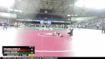 58 lbs Semifinal - Joshua Sawyer, Mat Demon Wrestling Club vs Eduardo Mares Jr, Mat Demon Wrestling Club