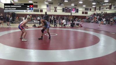 123.1-132.1 lbs Champ. Round 4 - Reiona Zweibohmer, Female Elite Wrestling vs Jodi Fullhart, NEIWC