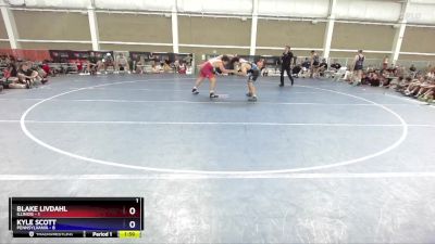 190 lbs Placement Matches (8 Team) - Blake Livdahl, Illinois vs Kyle Scott, Pennsylvania