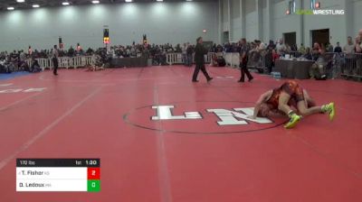 170 lbs Round Of 32 - Troy Fisher, KS vs Dominic Ledoux, MA