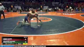 2A 170 lbs 5th Place Match - Brennan Houser, Mahomet (Seymour) vs Aiden Cohen, Deerfield (H.S.)