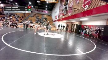 120 lbs 3rd Place Match - Colson Siemens, Natrona County vs Hayden Bohannon, Natrona County