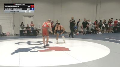78 kg Quarters - Stephen Beovich, Rockland International Wrestling Academy vs Anthony Rodriguez, Mad Cow Wrestling Club