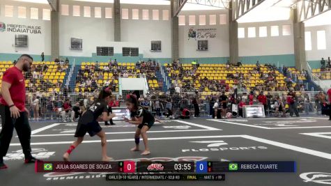 Júlia Soares De Souza vs Rebeca Duarte 2025 ADCC Brazilian Nationals