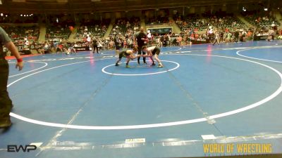 96 lbs Consolation - Colton Louderback, Iron Horse vs Sawyer Akel, Florida Scorpions