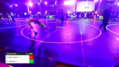 58 lbs Consi Of 8 #2 - Ryker Ostermiller, Colorado Outlaws vs Axel Jamison, DC Elite