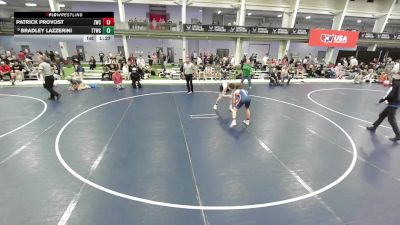 Junior Boys - 138 lbs Champ. Round 2 - Bradley Lazzerini, Team Tulsa Wrestling Club vs Patrick Provost, Zumwalt Wrestling Club