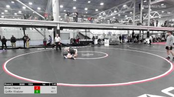 152A lbs Consi Of 4 - Brian Heard, Mat Assassins vs Griffin Walizer, M2 Training Center