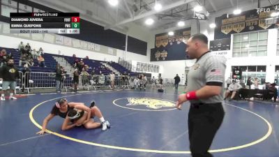 140 lbs Round 1 - Diamond Juvera, No Answer vs Emma Quepons, Pounders Wrestling Club