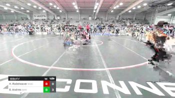 80 lbs Rr Rnd 2 - Hayden Rodeheaver, Roughnecks vs Blake Andres, Quest School Of Wrestling MS