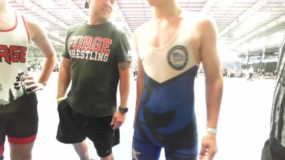 142 lbs Rr Rnd 1 - Josh Duncan, Mat Warriors Blue vs Derek Powell, FORGE M/S