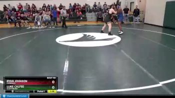 220 lbs Round 1 - Ryan Johnson, Florence vs Luke Calfee, Scottsboro