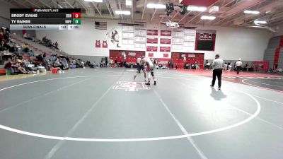 174 lbs Semifinal - Brody Evans, Edinboro vs Ty Raines, Buffalo