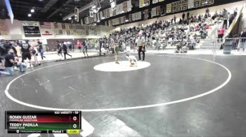 59 lbs Cons. Semi - Teddy Padilla, Poway Elite vs Ronin Guizar, Powerline Wrestling