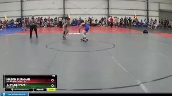 88 lbs Round 3 (6 Team) - Mason Burnham, Oklahoma Storm vs TJ McDermott, PA White