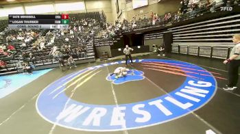 6A 126 lbs Cons. Round 2 - Logan Thurber, Farmington vs Tate Mikesell, Syracuse