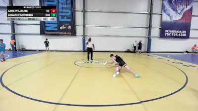 154 lbs Rr Rnd 2 - Lane Williams, The Fort Hammers vs Logan D'Agostino, Brady Strong