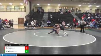 132 lbs Cons. Semi - Chase Moore, Nebraska vs Jaden Williams, Goldman`s Wrestling Academy Of The Rockies