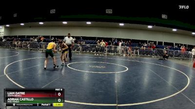 106 lbs Round 5 - Liam Datre, South Iredell vs Adrian Castillo, Pine Forest