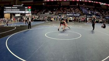 D 1 138 lbs Cons. Semi - Conrad Robinson, Jesuit vs Samuel Favaza, Fontainebleau
