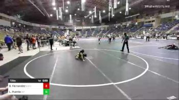 73 lbs Quarterfinal - Braedyn Fernandez, Mayhem vs Leyton Puente, 307 Wrestling