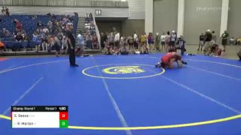 123 lbs Champ. Round 1 - Rohan Marion, MIGRTC vs Sontonio Sessa, Region Wrestling Academy