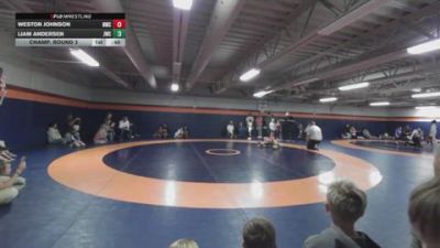 58-62 lbs Champ. Round 3 - Liam Andersen, JWC vs Weston Johnson, Northside Wrestling Club