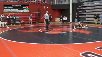 126 lbs Cons. Round 2 - Noah Habel, Western Dubuque vs Maxwell Valentine, Dubuque Senior