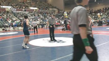 4A 150 lbs Semifinal - Jack Hooe, Shiloh Christian vs Jacob Worley, Gravette