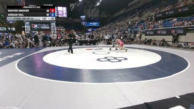 120 lbs Cons. Rd Of 32 - Hunter Meeker, Ohio vs Jordan Hill, New York