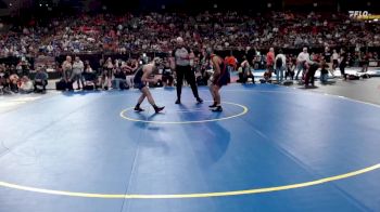 3A 138 lbs Champ. Round 1 - Sawler Lweh, New Plymouth vs Hunter Gamble, Orofino