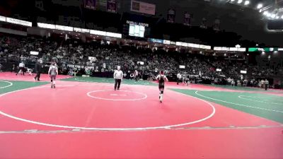75 lbs Champ. Round 1 - Camden Porter, NBHA vs Owen Carlson, BUC2