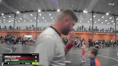 60 lbs Round 1 - Owen Tannery, JET vs Abram Stafford, LA Elite Wrestling