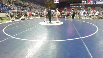 195 lbs Cons 16 #2 - Caysen Curran, Iowa vs Connor Smalley, Pennsylvania