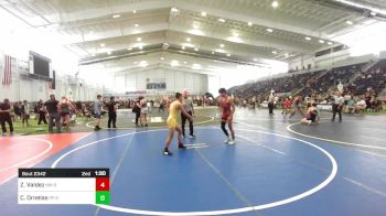 126 lbs Consi Of 16 #2 - Zack Valdez, NM Bad Boyz vs Colin Ornelas, Pp Kea Platoon